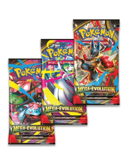 ME01 : pack 3 boosters - Pokémon