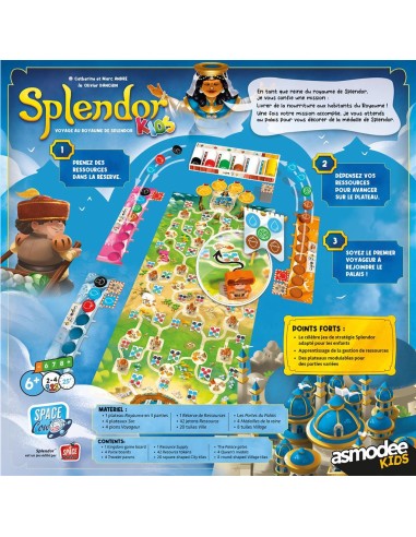 Splendor Kids - Jeu de Société Famille - Space Cow