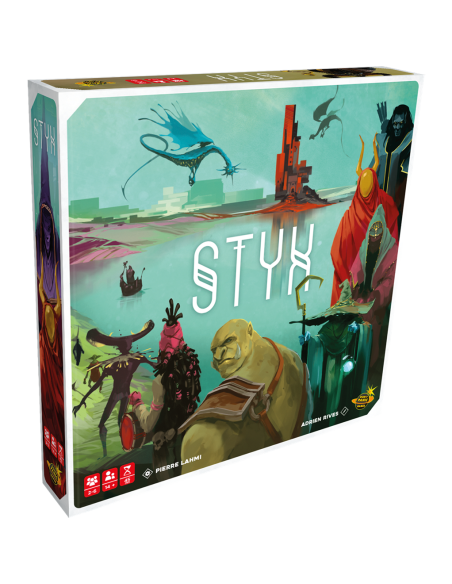 Styx - Jeu de Société - Jeu de Stratégie - Don't Panic Games