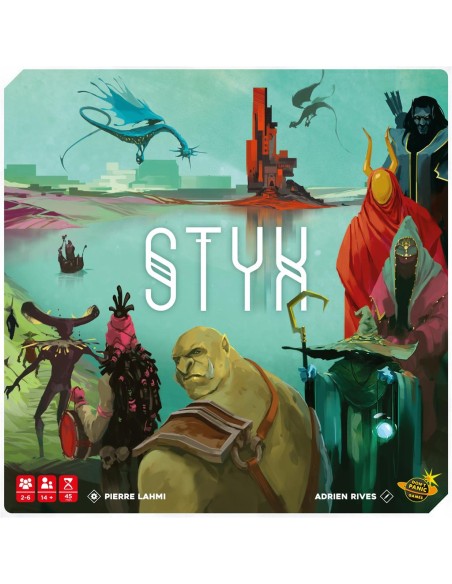 Styx - Jeu de Société - Jeu de Stratégie - Don't Panic Games