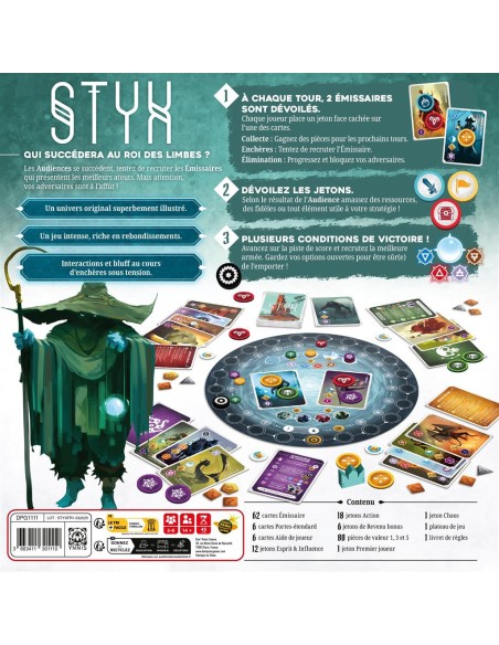 Styx - Jeu de Société - Jeu de Stratégie - Don't Panic Games
