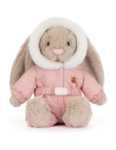 Jellycat Peluche Bashful Bunny 'Snow Suit'