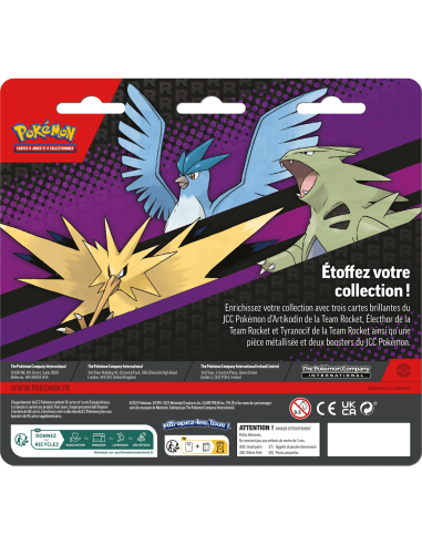 Pack 2 boosters + 3 cartes brillantes Méga Evolution Pokémon