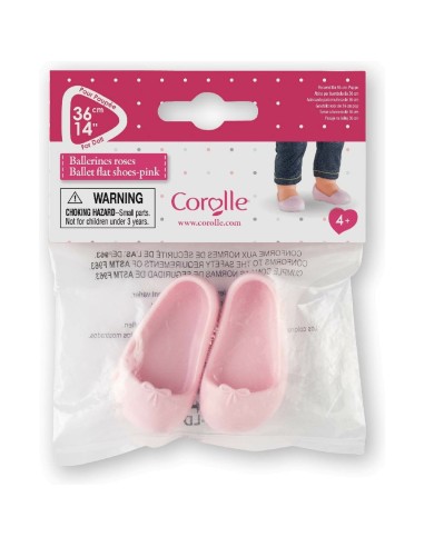 Ballerines roses pour poupée 36 cm - Corolle