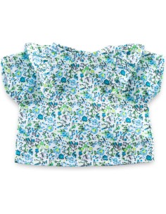 Blouse fleurie pour poupée 36 cm - Corolle
