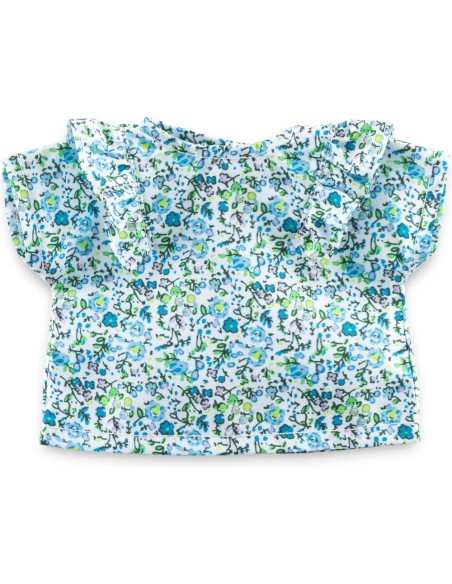 Blouse fleurie pour poupée 36 cm - Corolle