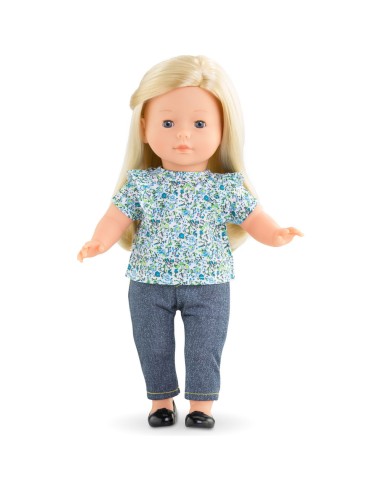 Blouse fleurie pour poupée 36 cm - Corolle