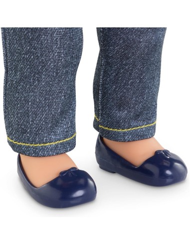 Chaussures pour poupée ma 36 cm : ballerines bleu marine - Corolle
