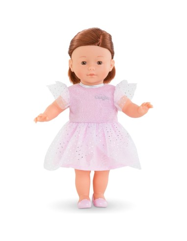 Robe rose à paillettes pour poupée 36 cm - Corolle