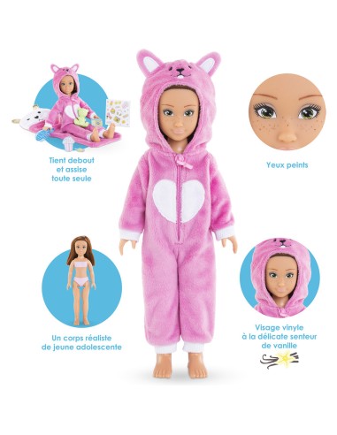 Coffret Zoé pyjama party - Girls - Corolle