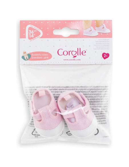 Chaussures pour mon grand poupon 36 cm : baskets roses - Corolle
