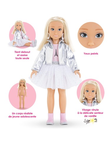 Poupée mannequin girls : valentine fashion week paris - Corolle