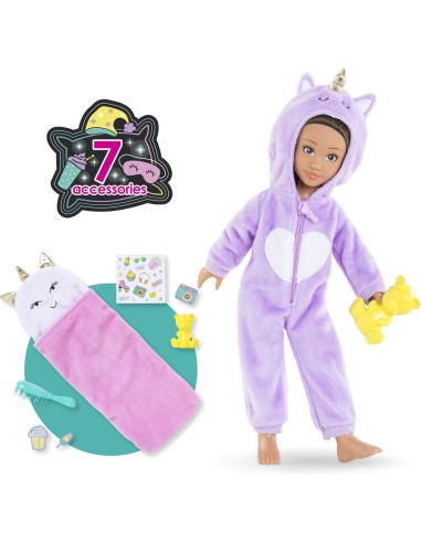 Poupée mannequin girls : luna pyjama party - Corolle