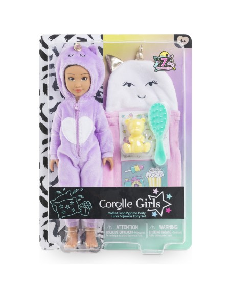 Poupée mannequin girls : luna pyjama party - Corolle