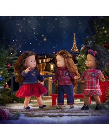 Vêtements pour ma poupée 36 cm : robe et bandeau - en fêtes - Corolle