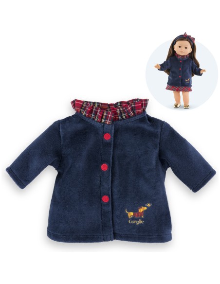 Vêtement pour ma poupée 36 cm : manteau - en fêtes - Corolle