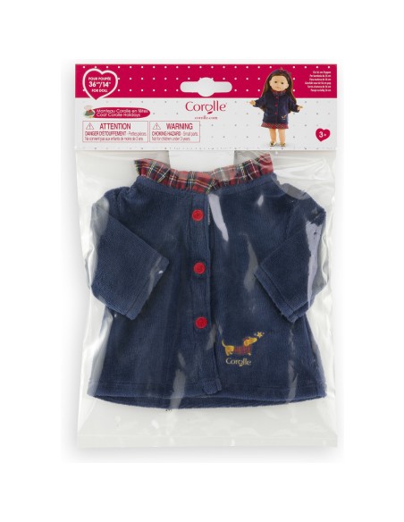Vêtement pour ma poupée 36 cm : manteau - en fêtes - Corolle