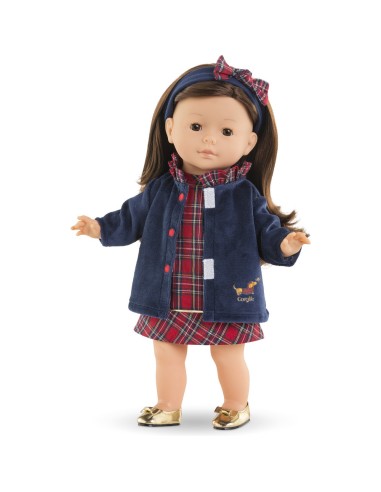 Vêtement pour ma poupée 36 cm : manteau - en fêtes - Corolle