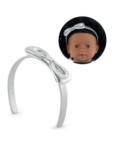 Accessoire pour poupée ma : serre-tête argenté - Corolle