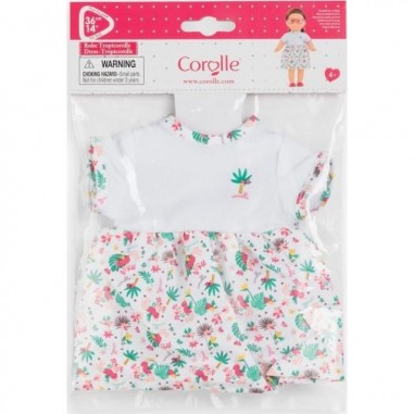 Robe d'été Tropicale pour poupée - Corolle