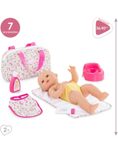 Coffret accessoires à langer pour poupée - Corolle