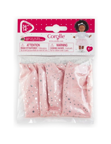 Vêtement pour poupée ma 36 cm : jupe soir de fête - Corolle