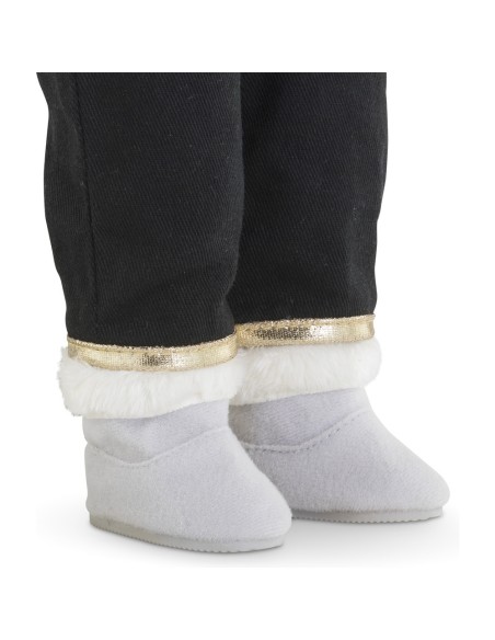 Vêtements pour poupée ma 36 cm : bottes fourrées grises - Corolle