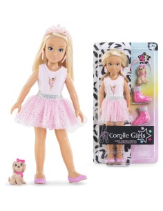 Poupée mannequin mes girls : coffret valentine ballerine - Corolle