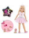 Poupée mannequin mes girls : coffret valentine ballerine - Corolle