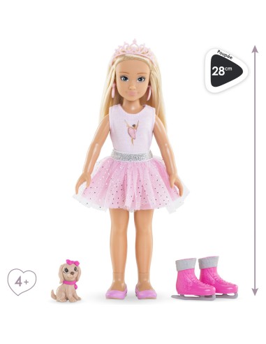 Poupée mannequin mes girls : coffret valentine ballerine - Corolle