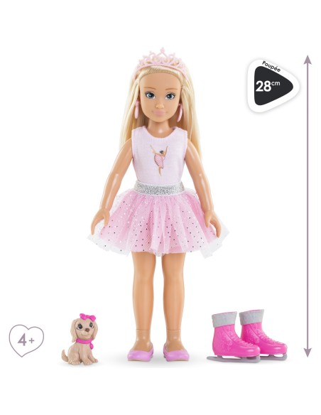 Poupée mannequin mes girls : coffret valentine ballerine - Corolle
