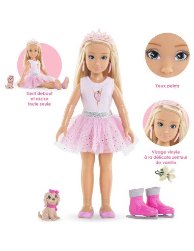 Poupée mannequin mes girls : coffret valentine ballerine - Corolle