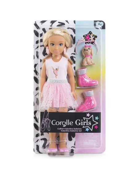 Poupée mannequin mes girls : coffret valentine ballerine - Corolle
