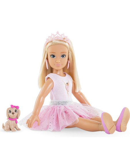 Poupée mannequin mes girls : coffret valentine ballerine - Corolle