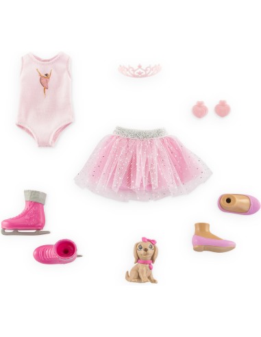 Poupée mannequin mes girls : coffret valentine ballerine - Corolle