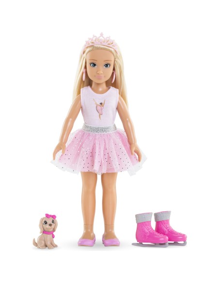 Poupée mannequin mes girls : coffret valentine ballerine - Corolle