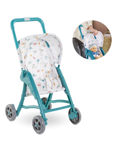 Poussette pour poupon 30 cm : poussette oursons - Corolle