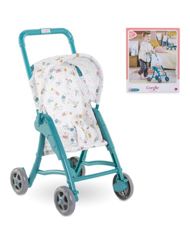 Poussette pour poupon 30 cm : poussette oursons - Corolle