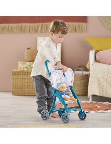 Poussette pour poupon 30 cm : poussette oursons - Corolle