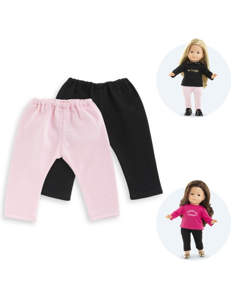 Vêtements pour ma poupée 36 cm : set de 2 leggings - Corolle