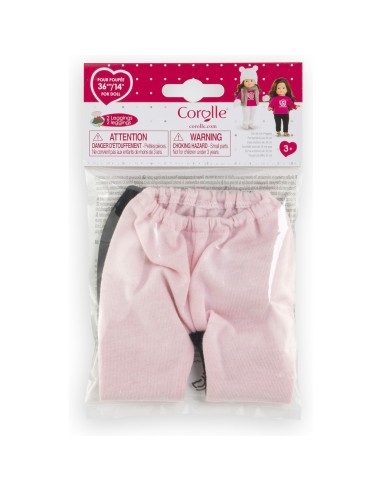 Vêtements pour ma poupée 36 cm : set de 2 leggings - Corolle