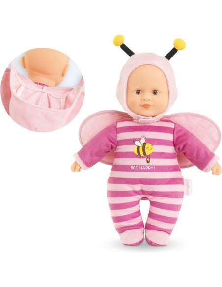 Poupon 30 cm : pti' cœur abeille - Corolle