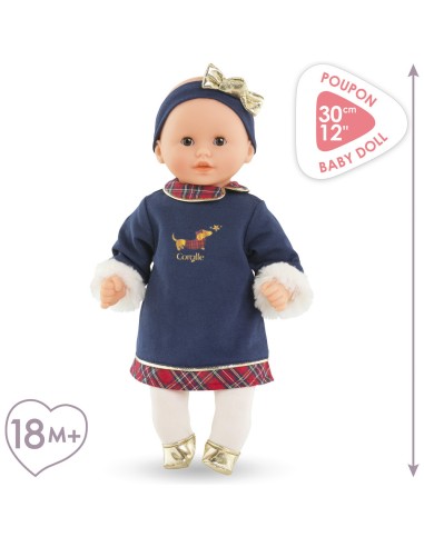 Poupon calin 30 cm margaux : en fêtes - Corolle