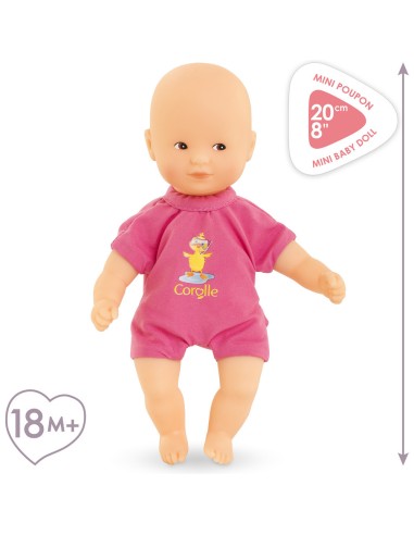 Poupon mini bain rose - Baigneur - Corolle