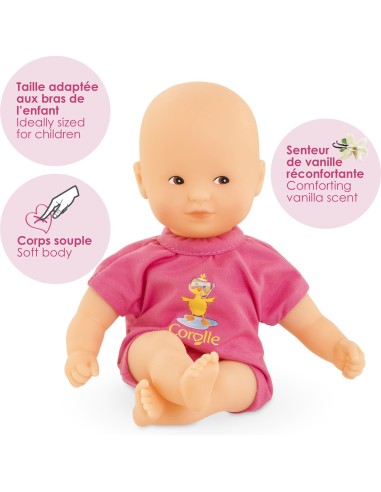 Poupon mini bain rose - Baigneur - Corolle