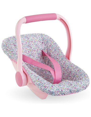 Accessoires pour grand poupon 36 et 42 cm : porte poupon floral - Corolle