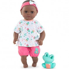 Bébé Bain - Alyzée Grenouille Rose Clair - Corolle 2