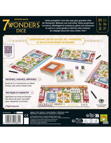 7 Wonders Dice - Jeux de société - Repos Production