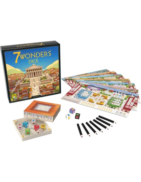7 Wonders Dice - Jeux de société - Repos Production 7 Wonders Dice - Jeux de société - Repos Production