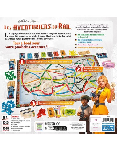 Aventuriers du Rail : Us - Days Of Wonder